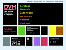 Tablet Screenshot of drogenverein-mannheim.de